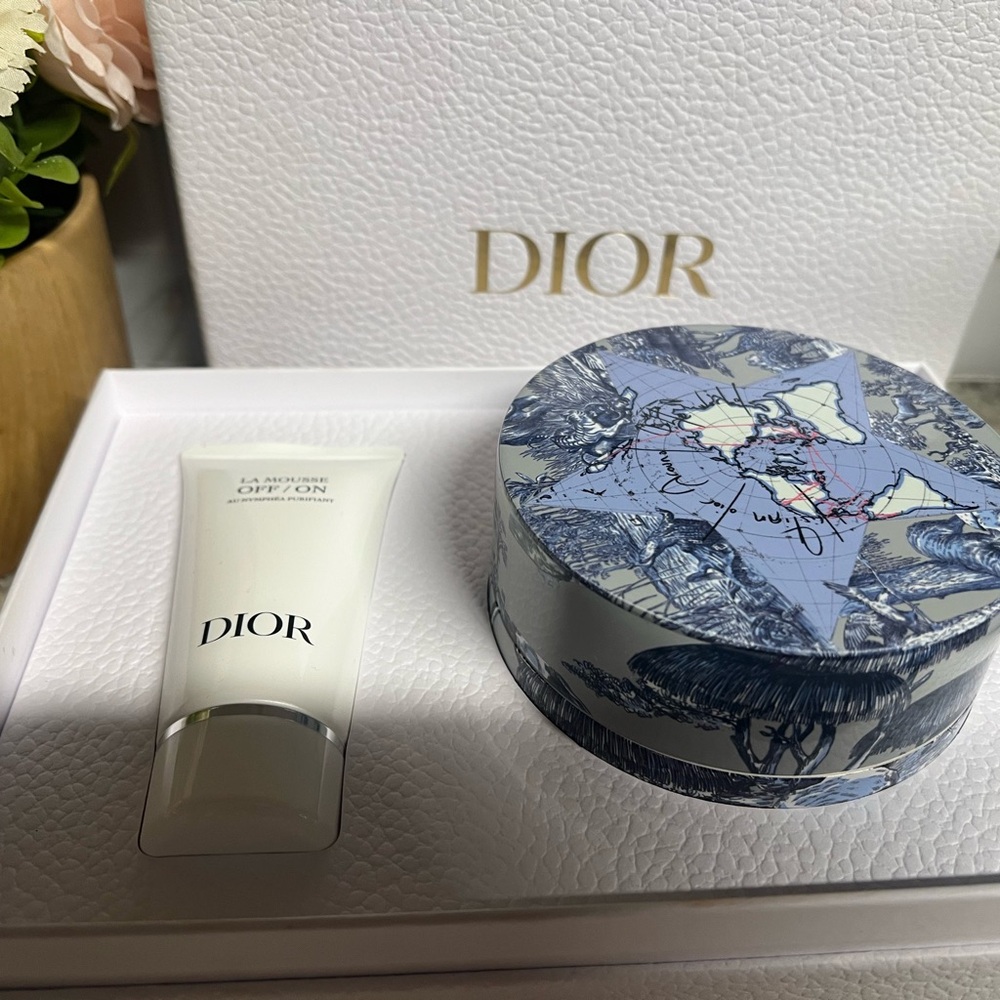 XSOLD Dior La Mousse and Box with cotton pads